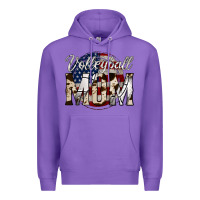 Purple volleyball  mom 4 Premium Hoodie - Jasminsmagicworld