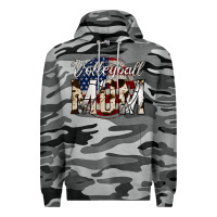 Slate Camo volleyball  mom 4 Premium Hoodie - Jasminsmagicworld