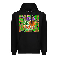 Black Thick or treat tumbler Premium Hoodie - Artiststas