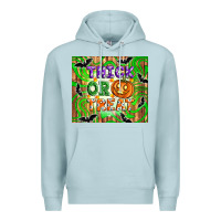 Blue Mist Thick or treat tumbler Premium Hoodie - Artiststas
