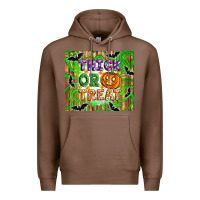 Chestnut Thick or treat tumbler Premium Hoodie - Artiststas