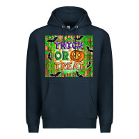 Navy Thick or treat tumbler Premium Hoodie - Artiststas