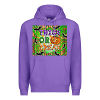 Purple Thick or treat tumbler Premium Hoodie - Artiststas