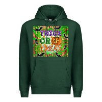 Sports Green Thick or treat tumbler Premium Hoodie - Artiststas