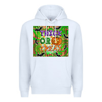 White Thick or treat tumbler Premium Hoodie - Artiststas