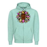 Sunflower Camouflage Zipper Hoodie | Teevron