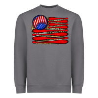 Storm leopard baseball flag5 Heavyweight Sweatshirt - JahusDesignShop