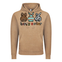 Vintage Coffee Happy Easter Vintage Hoodie - CowhideDigitalArt
