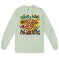 Matcha just a little dramatic Long Sleeve Tee - CowhideDigitalArt