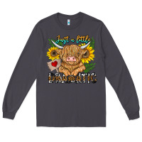 Smoke just a little dramatic Long Sleeve Tee - CowhideDigitalArt