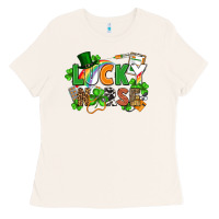 Bone lucky nurse St. Patrick's Day Ladies Tee - FaDigitalArtStudio