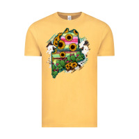 Vintage Mustard maine Vintage Tee - RanaPortraitStore