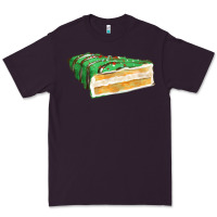 Plum green christmas cake fa element 1 Premium Tee - FaDigitalArtStudio