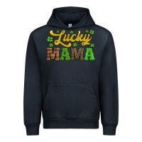 Navy lucky mama st patricks day Urban Hoodie - Jasminsmagicworld