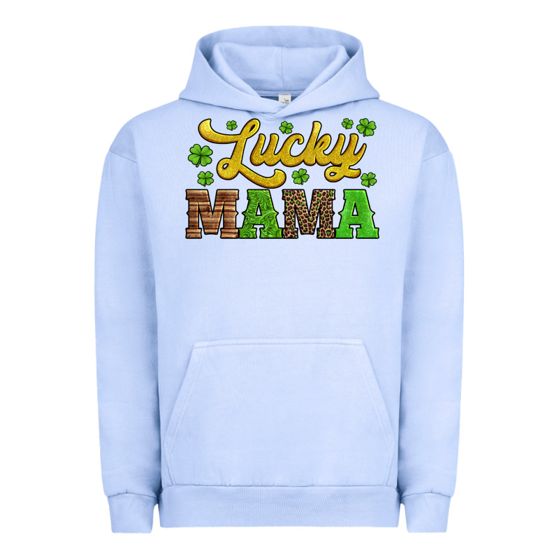 Lucky Mama St Patricks Day Urban Hoodie by Jasminsmagicworld | Teevron