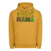 Pigment Peanut Butter lucky mama st patricks day Urban Hoodie - Jasminsmagicworld