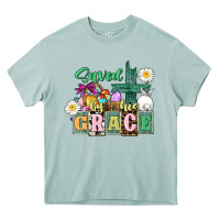 Arona Saved by his grace Easter Heavy Core Tee - CowGirlArtShop
