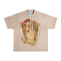French Oak Catchers Mitt Fa Element Urban Heavy Tee - FaDigitalArtStudio