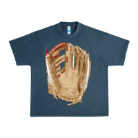 Midnight Navy Catchers Mitt Fa Element Urban Heavy Tee - FaDigitalArtStudio