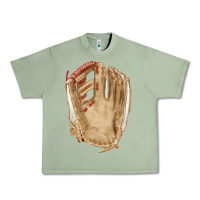 Oil Green Catchers Mitt Fa Element Urban Heavy Tee - FaDigitalArtStudio