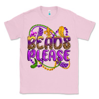 Bubblegum Pink beads please mardi gras Classic Tee - OliviaCreatesArt