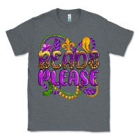 Charcoal Heather beads please mardi gras Classic Tee - OliviaCreatesArt