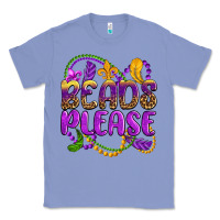 Colony Blue beads please mardi gras Classic Tee - OliviaCreatesArt
