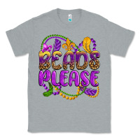 Heather Grey beads please mardi gras Classic Tee - OliviaCreatesArt