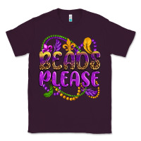 Plum beads please mardi gras Classic Tee - OliviaCreatesArt