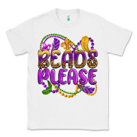 White beads please mardi gras Classic Tee - OliviaCreatesArt