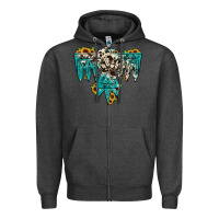 Charcoal Heather thunderbird Zipper Hoodie - JahusDesignShop