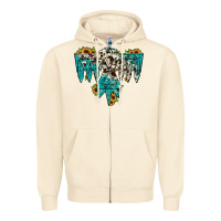 Sandshell thunderbird Zipper Hoodie - JahusDesignShop