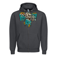 Smoke thunderbird Zipper Hoodie - JahusDesignShop
