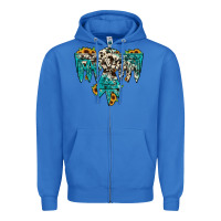 True Royal thunderbird Zipper Hoodie - JahusDesignShop