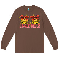 Chestnut Jingle Bells Long Sleeve Tee - CowhideDigitalArt