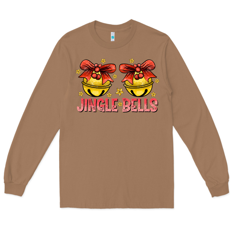 Jingle Bells Long Sleeve Tee by CowhideDigitalArt | Teevron