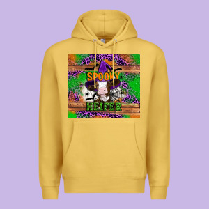 Spooky Heifer Premium Hoodie Designed By Artiststas