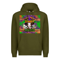 Army Green Spooky Heifer Premium Hoodie - Artiststas