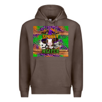 Coffee Spooky Heifer Premium Hoodie - Artiststas