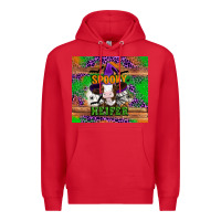 Red Spooky Heifer Premium Hoodie - Artiststas