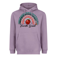 Lavender fourth grade rainbow Heavyweight Hoodie - RanaPortraitStore