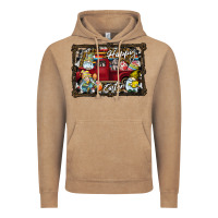Vintage Coffee Happy Easter Vintage Hoodie - CowhideDigitalArt