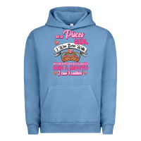 Pigment Pebble Blue As A Pisces Girl I Was Born With My Heart On My Sleeve And A Mouth Urban Hoodie - Jasminsmagicworld