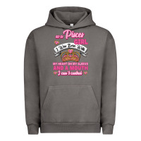 Pigment Tornado As A Pisces Girl I Was Born With My Heart On My Sleeve And A Mouth Urban Hoodie - Jasminsmagicworld