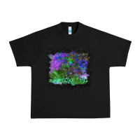 Black halloween skull and leopard background Urban Heavy Tee - BundleAndBundleShop