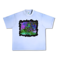 Grape Ice halloween skull and leopard background Urban Heavy Tee - BundleAndBundleShop