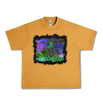 Peanut Butter halloween skull and leopard background Urban Heavy Tee - BundleAndBundleShop