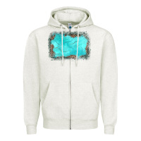 Oatmeal Heather gemstone leopard background Zipper Hoodie - JahusDesignShop