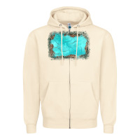 Sandshell gemstone leopard background Zipper Hoodie - JahusDesignShop