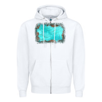 White gemstone leopard background Zipper Hoodie - JahusDesignShop